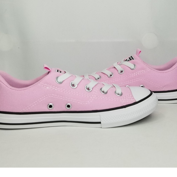 Converse Youth CTAS Rave   Oxfords Size 3 Pink/ White A08440c NWT - Picture 3 of 9